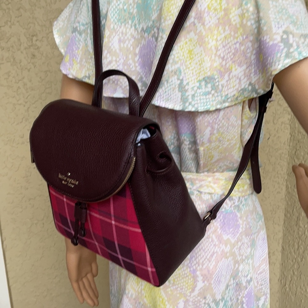 Kate Spade leila medium flap backpack - Picture 8 of 16